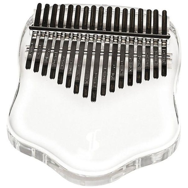 Stagg 17 Key Pro Acrylic Crystal Kalimba