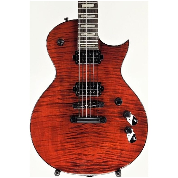 Esp Ltd EC1001 Flamed Top Electric Guitar with Fishman Fluence Pickups - Tiger Eye Ser# IW