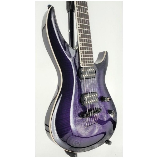 Esp Ltd H3-1000 Flame Top Electric Guitar with Duncan Pickups - See Thru Purple Sunburst
