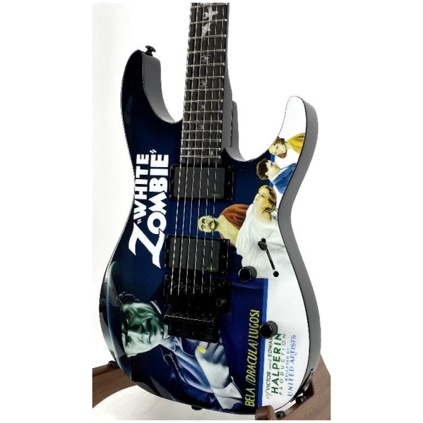 ESP Ltd LKHWZ Kirk Hammet Metallica White Zombie Signature Series Ser# KHWZ2408