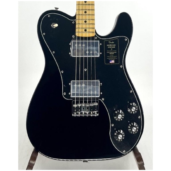 American Vintage II 75 Telecaster Deluxe Maple Neck Black Serial #: V14670