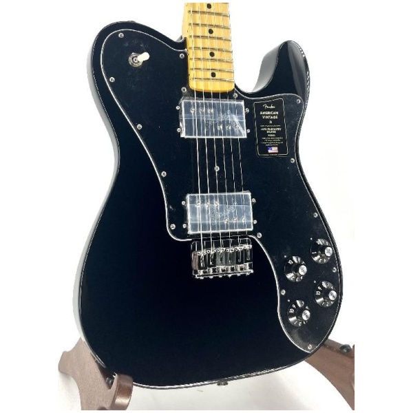 American Vintage II 75 Telecaster Deluxe Maple Neck Black Serial #: V14670