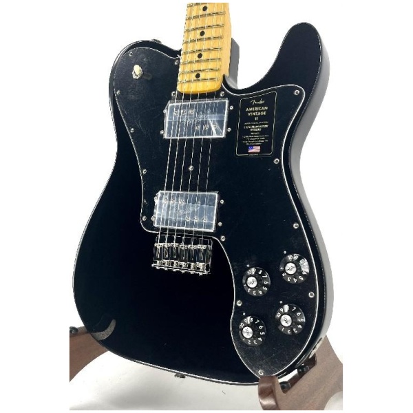 American Vintage II 75 Telecaster Deluxe Maple Neck Black Serial #: V14670