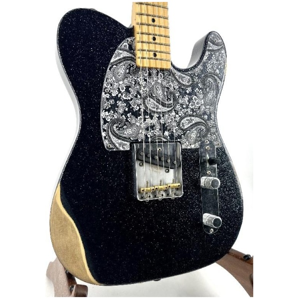 Fender Brad Paisley Road Worn Esquire Black Sparkle W/ Bag Serial#: MX22023253