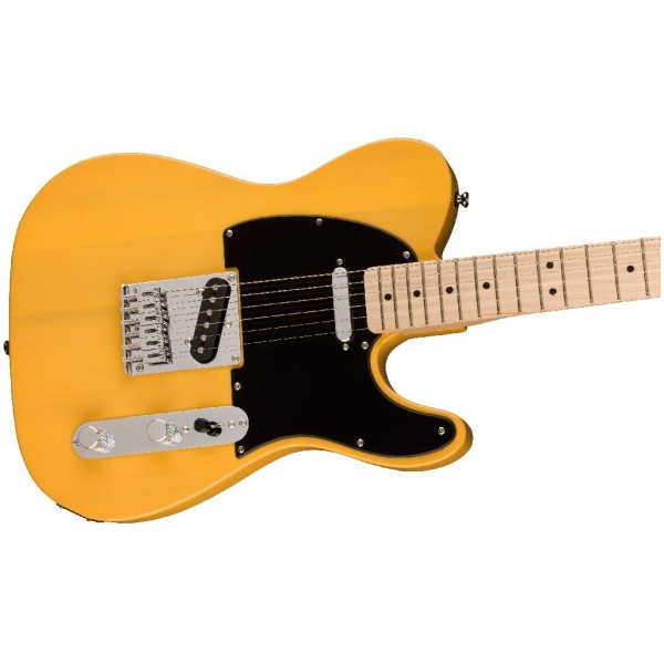 Squier by Fender Sonic Telecaster Electric Guitar Butterscotch Blonde