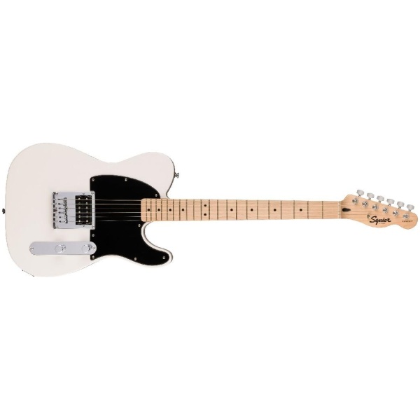 Squier by Fender Sonic Esquire H Telecaster Electric Guitar Arctic White