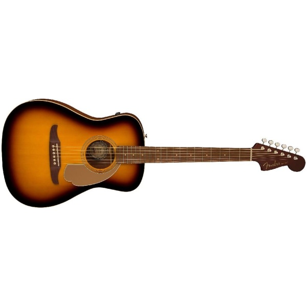 Fender Malibu Player Acoustic Electric Guitar Sunburst