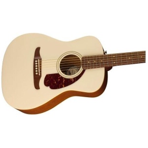 Fender Malibu Player Acoustic Electric Guitar Olympic White