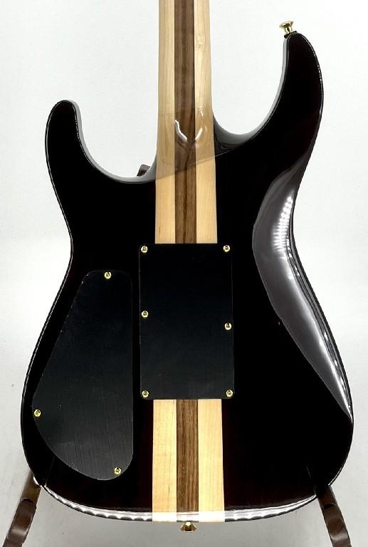 Jackson Pro Plus Series Soloist SLA3Q Electric Guitar -Amber Tiger Eye Serial#:CYJ2302515