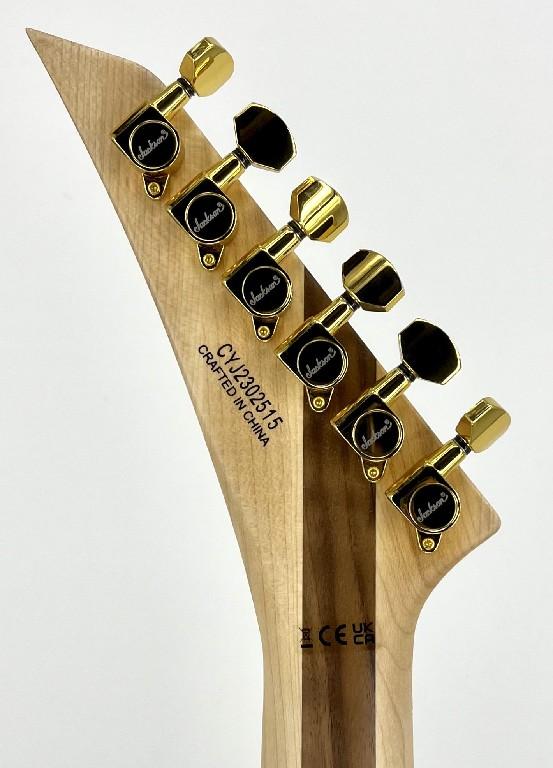 Jackson Pro Plus Series Soloist SLA3Q Electric Guitar -Amber Tiger Eye Serial#:CYJ2302515