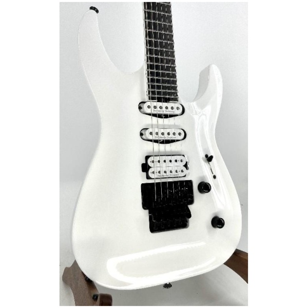 Jackson Pro Plus Series Soloist SLA3 Electric Guitar - Snow White Serial #CYJ2302046