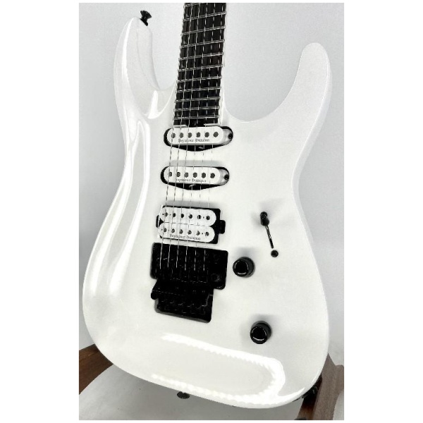 Jackson Pro Plus Series Soloist SLA3 Electric Guitar - Snow White Serial #CYJ2302046