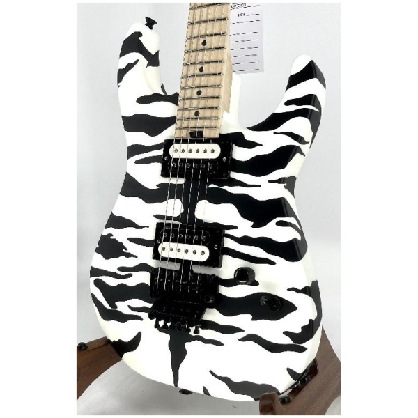 Charvel Satchel Signature Pro-Mod DK22 HH FR M Satin White Bengal Serial#:MC233100