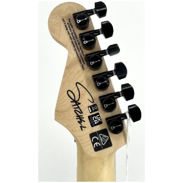 Charvel Satchel Signature Pro-Mod DK22 HH FR M Satin White Bengal Serial#:MC233100