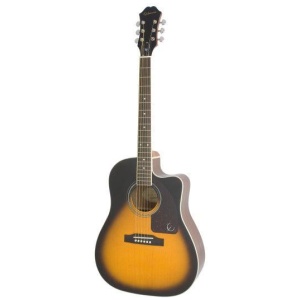 Epiphone J-45 EC Studio Acoustic Electric Guitar Vintage Sunburst