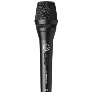 AKG P3-S Microphone For Backing Vocals and Instruments with on/off switch