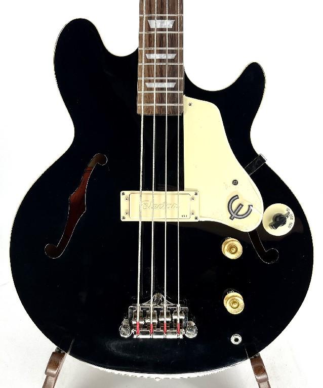 Epiphone Jack Casady Bass Guitar Ebony Serial #: 21061523122