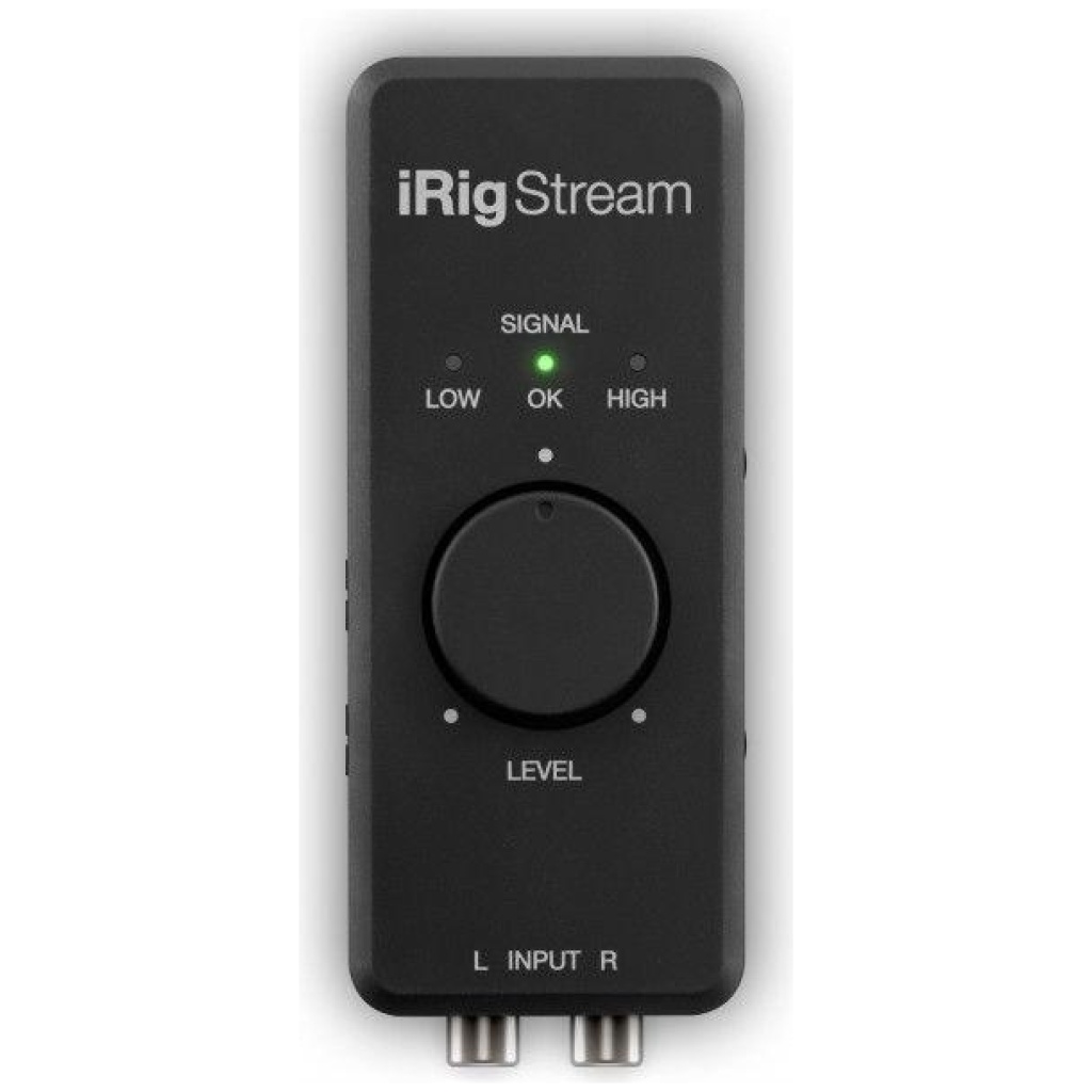 IK Multimedia iRig Stream stereo audio interface for iPhoneiPad and