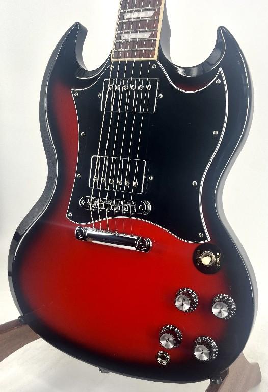 Gibson Sg Standard Cardinal Red Burst Cardinal Red Burst With Gigbag Serial 226330134 World