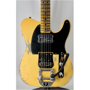 Fender USA Custom Shop Cunife Blackguard Telecaster Heavy Relic - Butterscotch