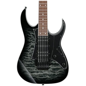 Ibanez RG450QMBTGB Electric Guitar-Transparent Gray Burst