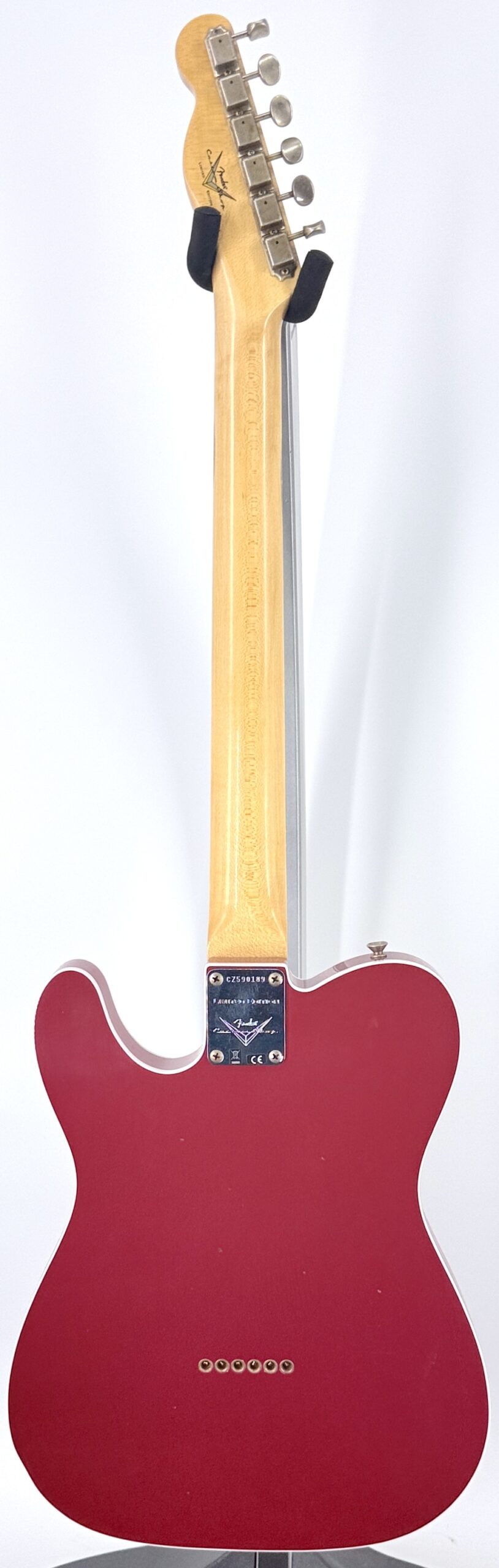 Fender USA Custom Shop "60 Telecaster Journey Man - Dakota Red Ser#:CZ590189 - Image 8