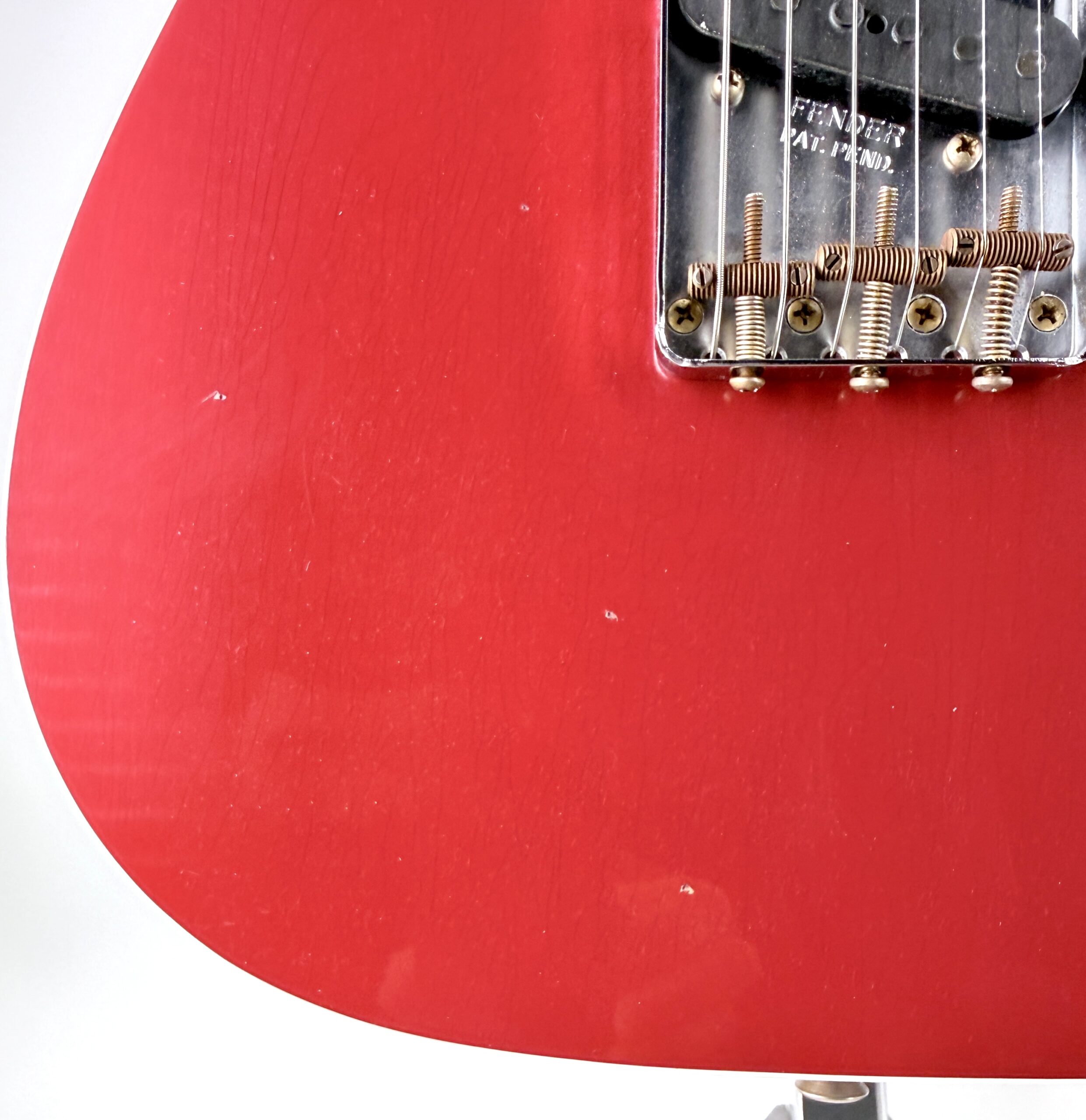 Fender USA Custom Shop "60 Telecaster Journey Man - Dakota Red Ser#:CZ590189 - Image 10