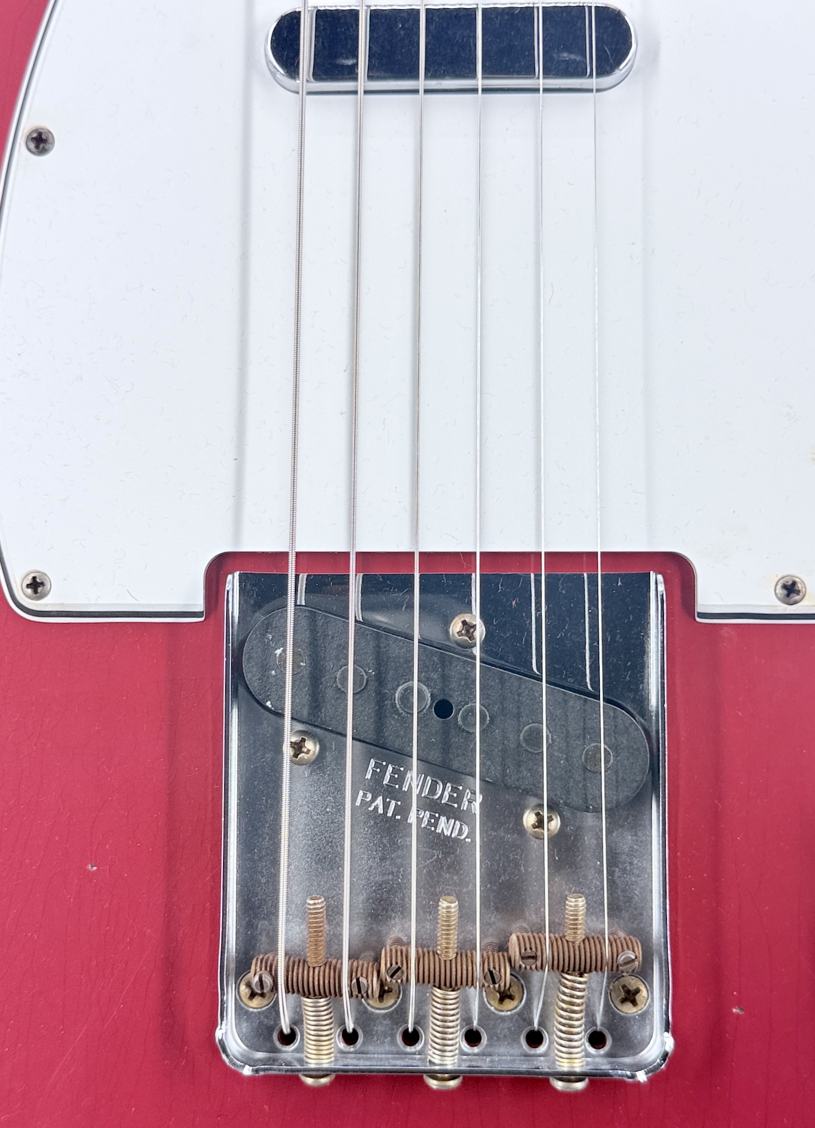 Fender USA Custom Shop "60 Telecaster Journey Man - Dakota Red Ser#:CZ590189 - Image 11