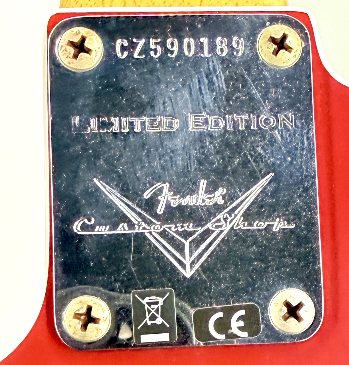 Fender USA Custom Shop "60 Telecaster Journey Man - Dakota Red Ser#:CZ590189 - Image 13