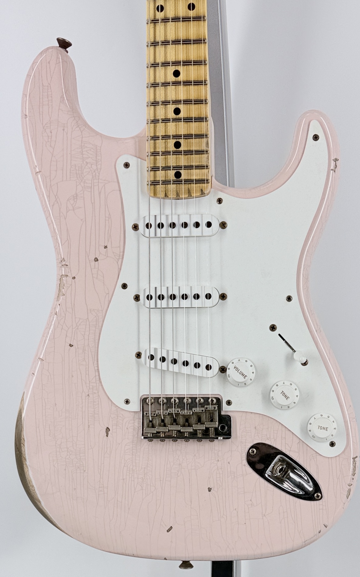 Fender USA Custom Shop 58' Strat - Shell Pink Ser#: CZ581133 - Image 2