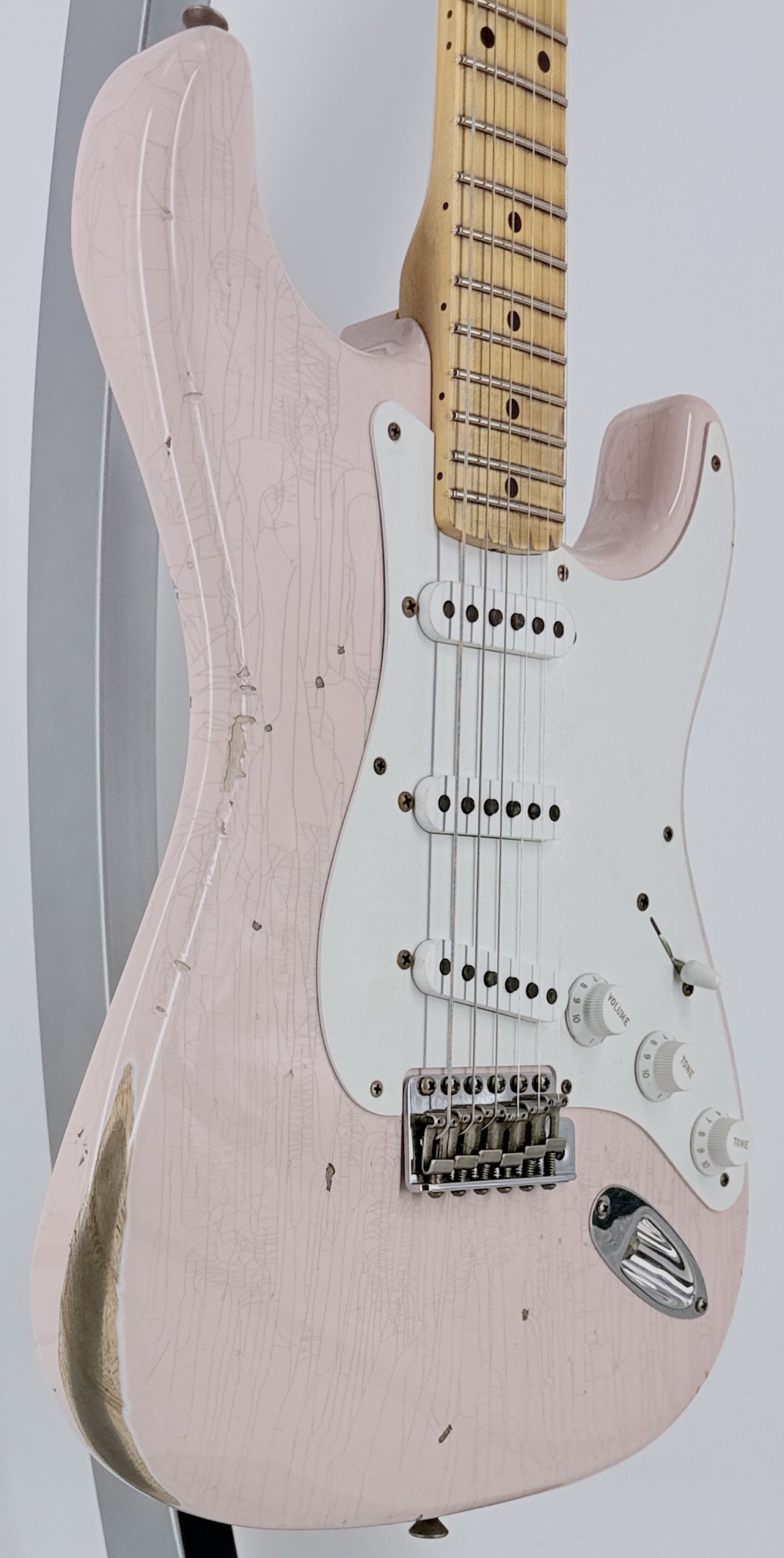 Fender USA Custom Shop 58' Strat - Shell Pink Ser#: CZ581133 - Image 4