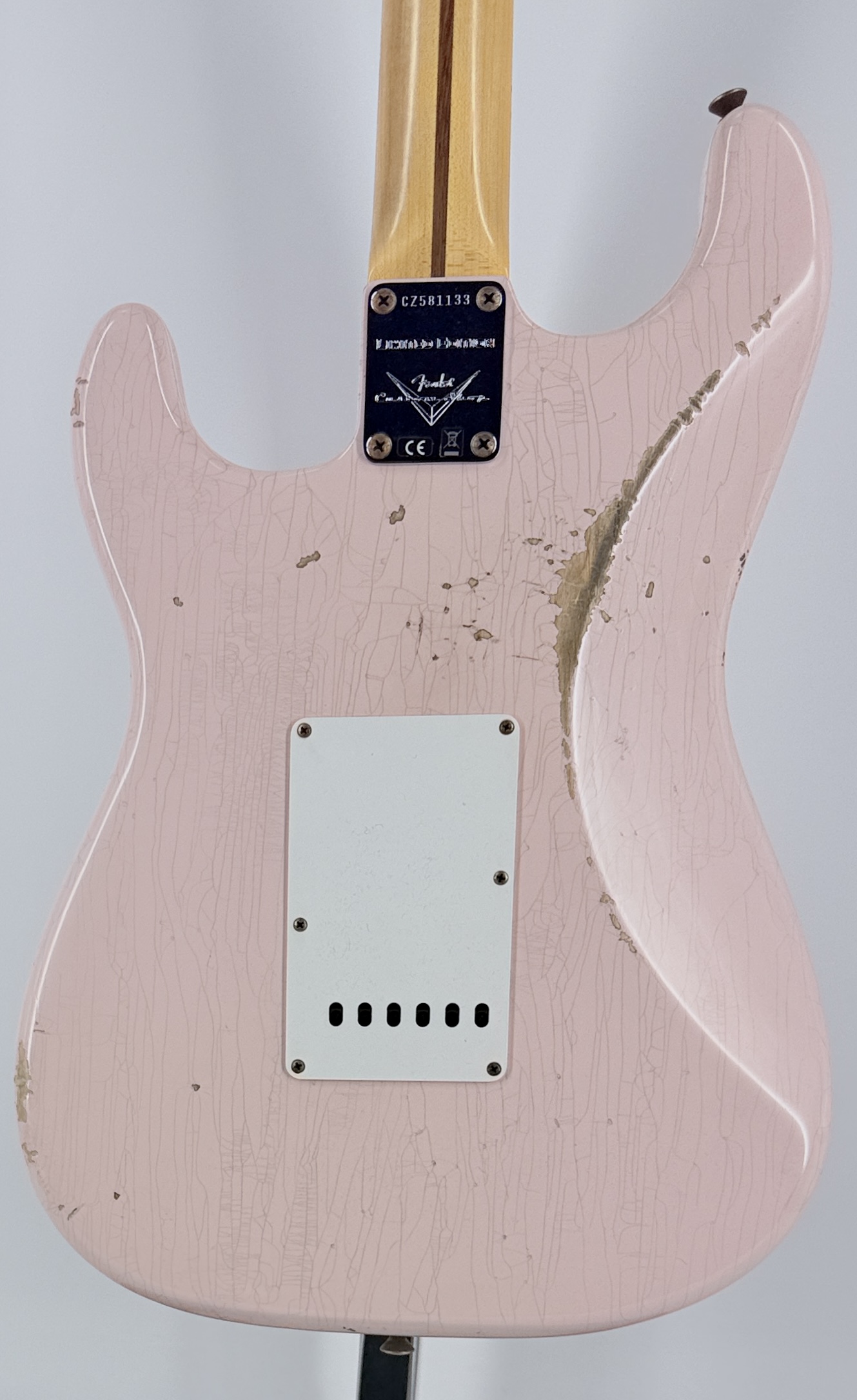 Fender USA Custom Shop 58' Strat - Shell Pink Ser#: CZ581133 - Image 6