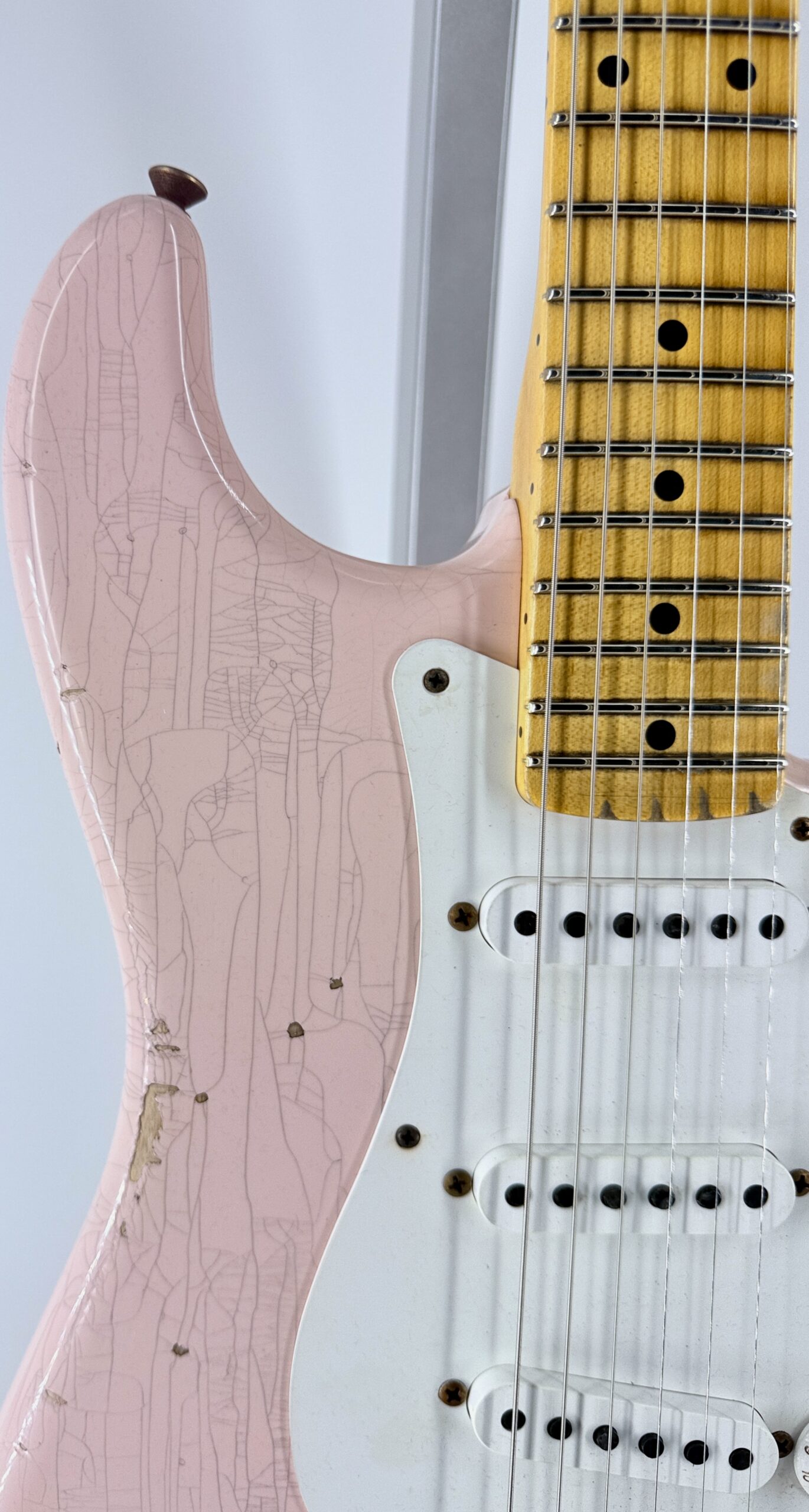 Fender USA Custom Shop 58' Strat - Shell Pink Ser#: CZ581133 - Image 12