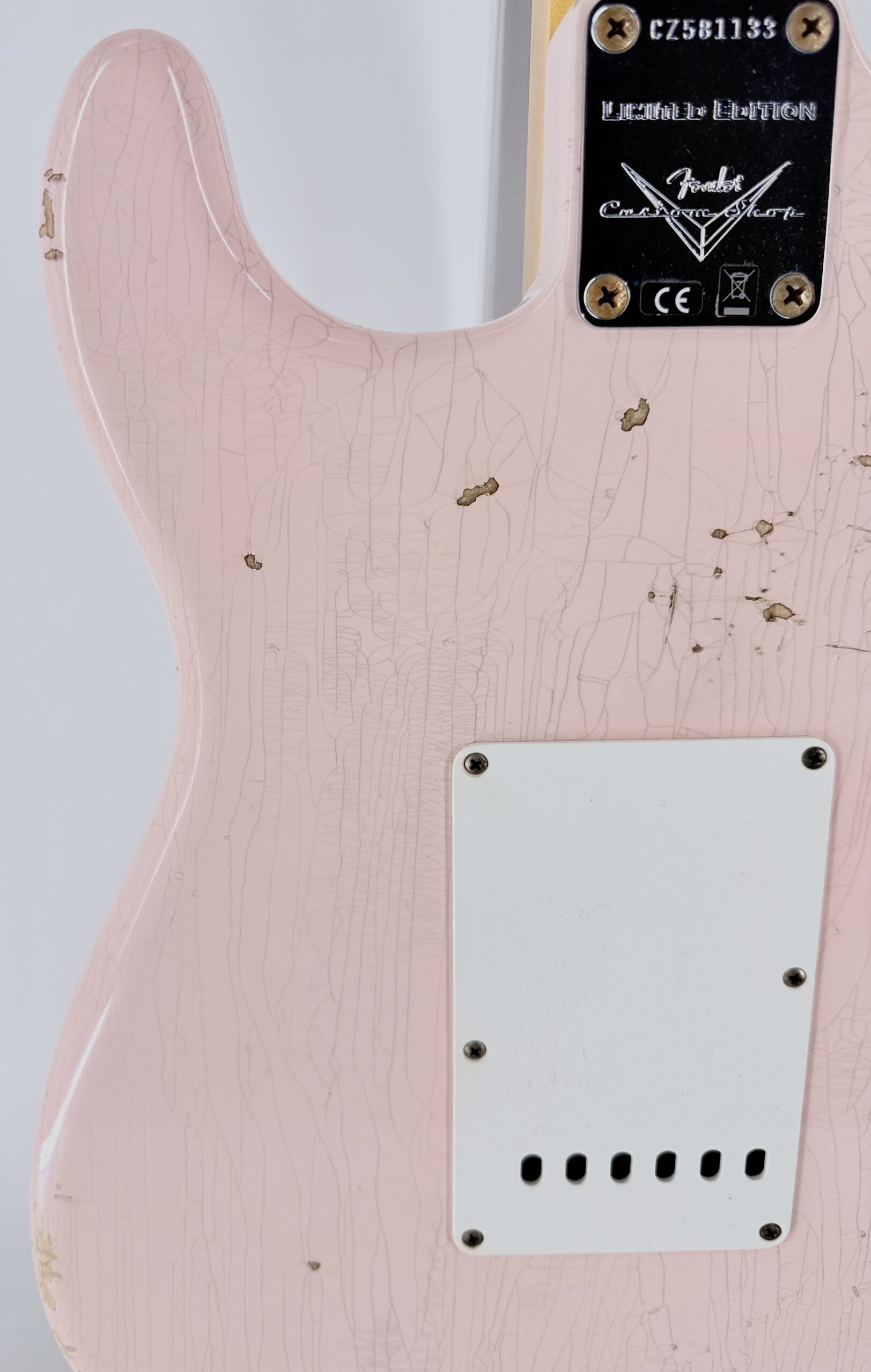 Fender USA Custom Shop 58' Strat - Shell Pink Ser#: CZ581133 - Image 18
