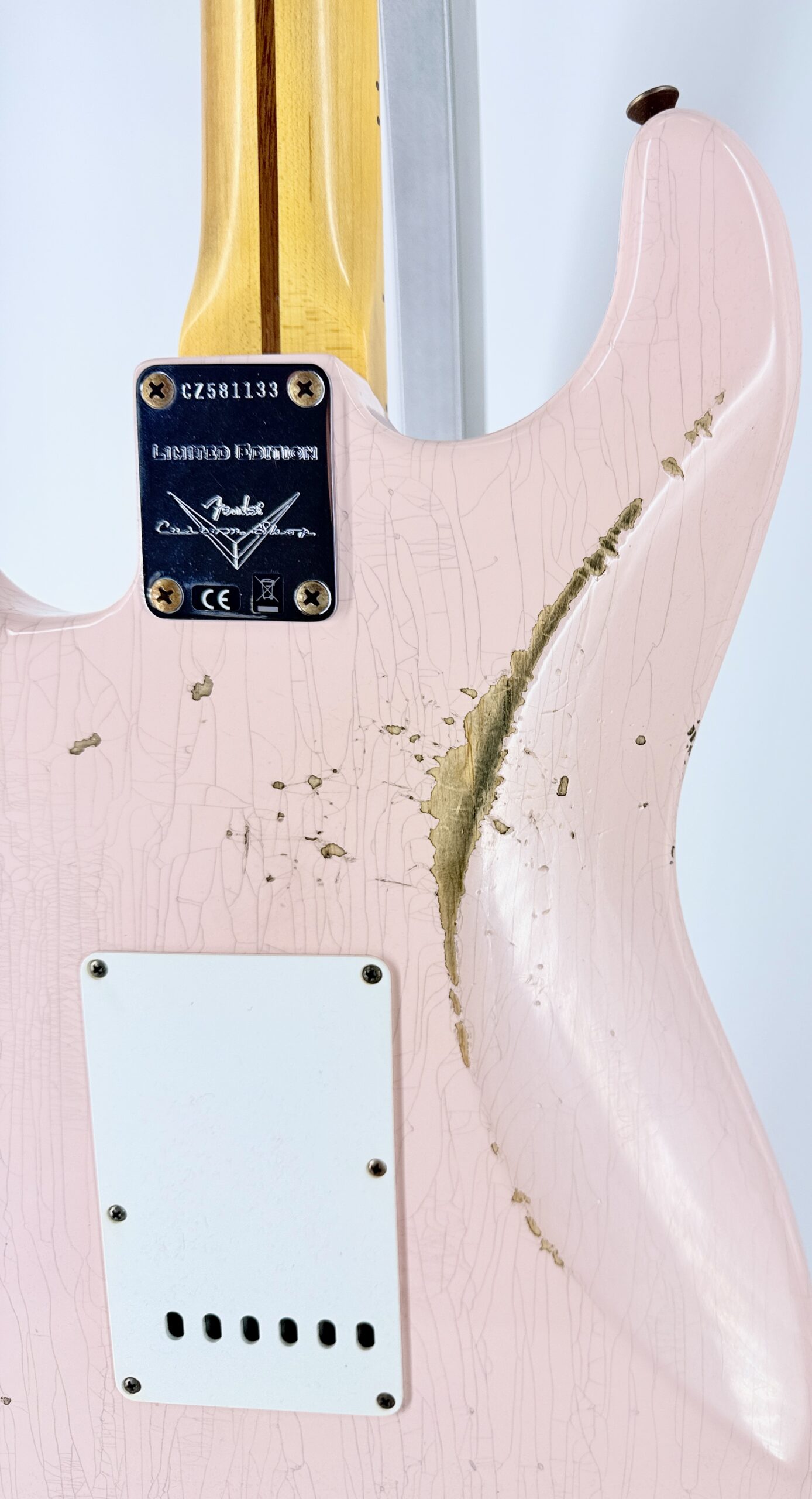Fender USA Custom Shop 58' Strat - Shell Pink Ser#: CZ581133 - Image 21