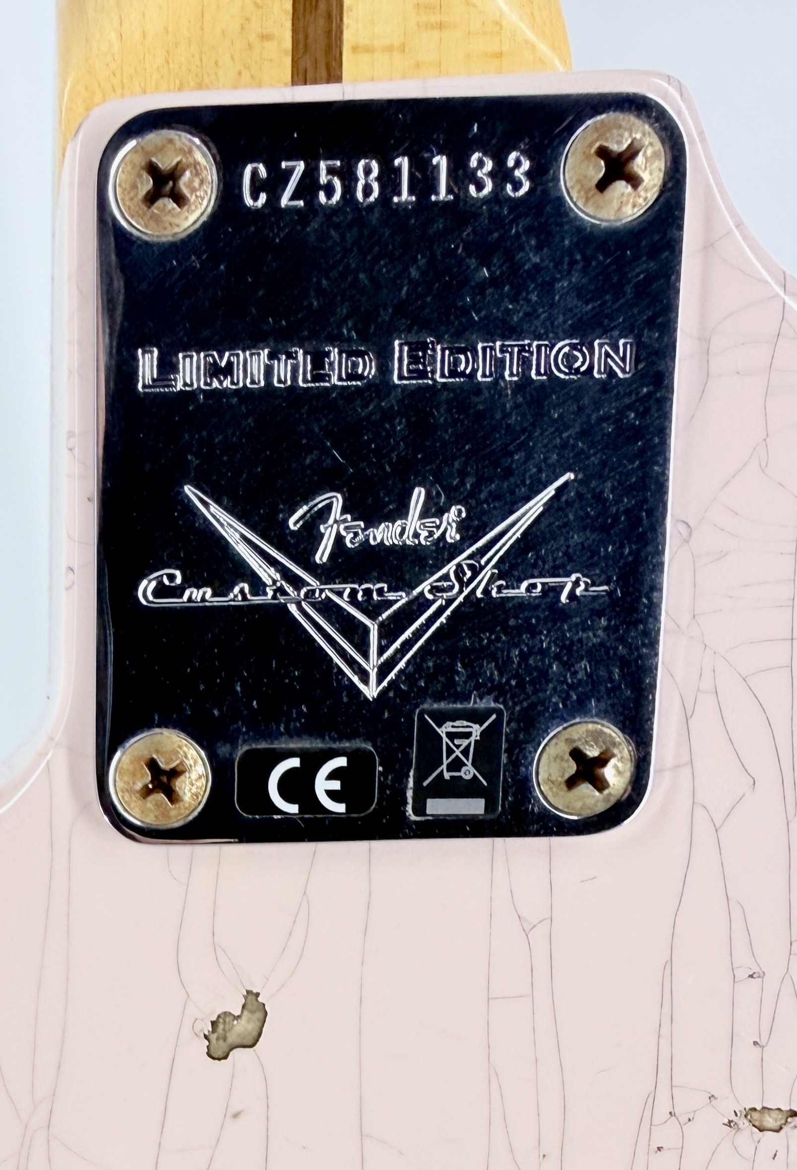 Fender USA Custom Shop 58' Strat - Shell Pink Ser#: CZ581133 - Image 22
