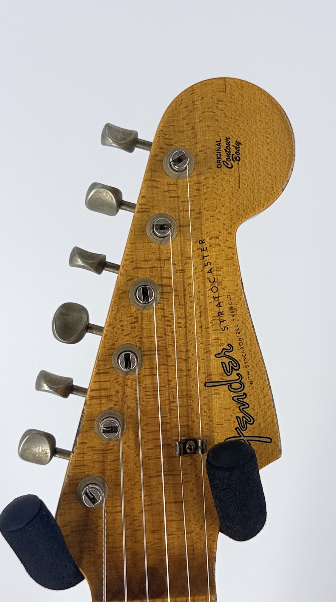 Fender USA Custom Shop 1957 HEAVY RELIC STRAT- FIESTA RED Ser#:R150868 - Image 25