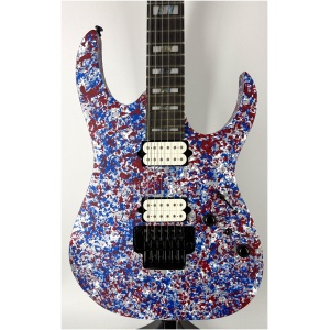 Ibanez RGR6A250 RG Series Electric Guitar -  Red white & Blue Fleck Serial#: I260206970