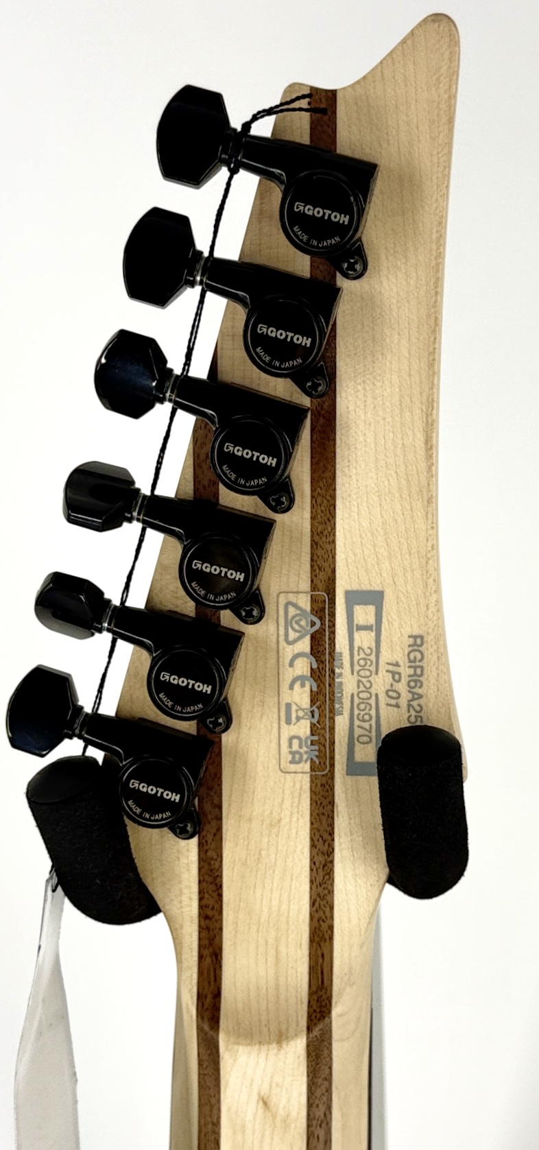Ibanez RGR6A250 RG Series Electric Guitar - Red white & Blue Fleck Serial#: I260206970 - Image 9