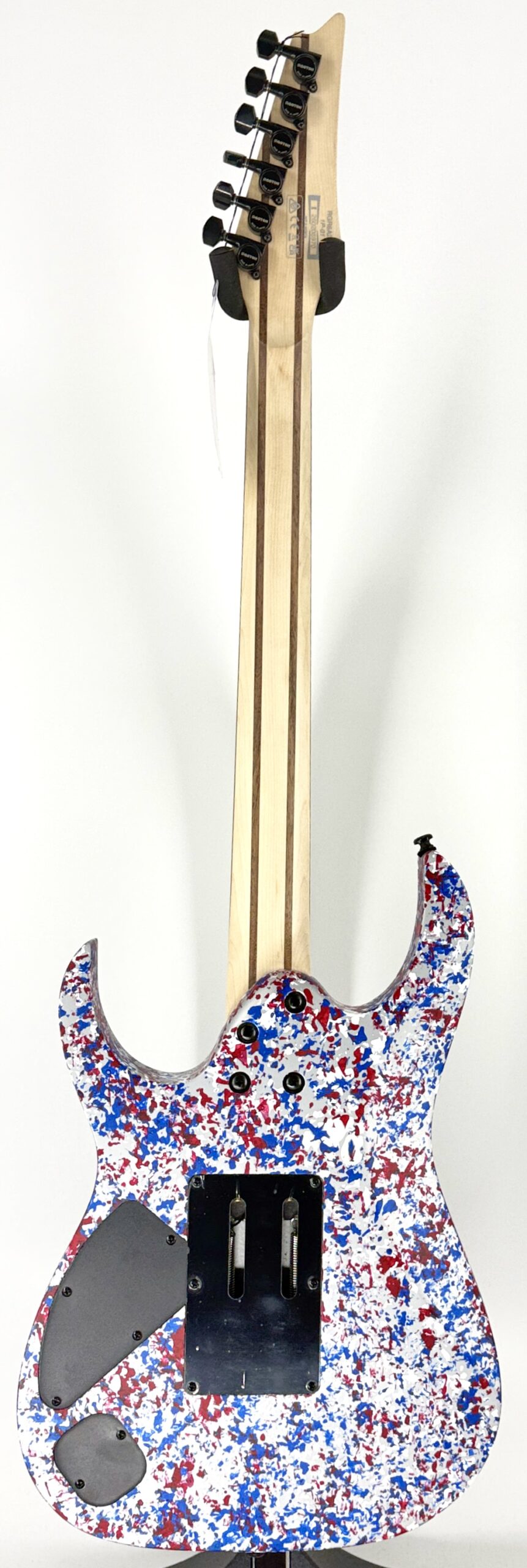 Ibanez RGR6A250 RG Series Electric Guitar - Red white & Blue Fleck Serial#: I260206970 - Image 8