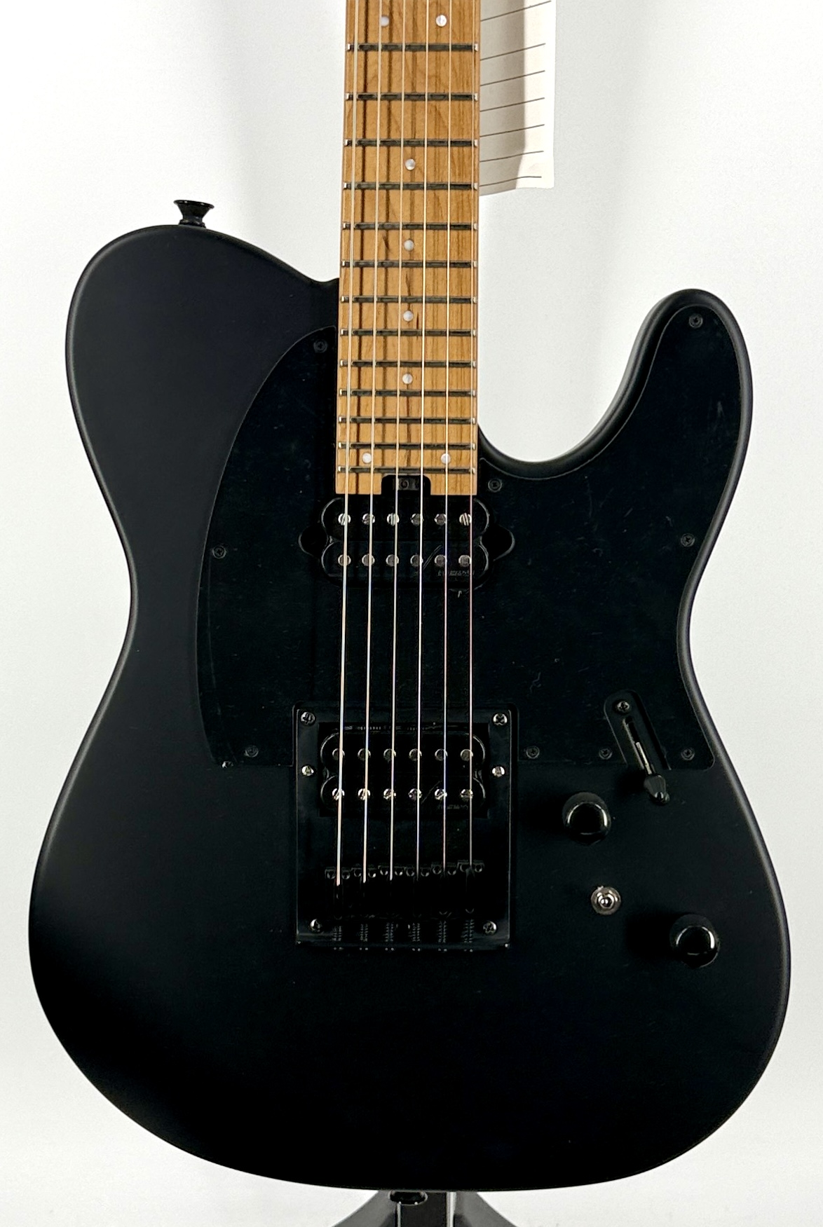 Pro-Mod So-Cal Style 2 24 HH, Caramelized Maple Fingerboard, Electric Guitar - Satin Black Ser#:MC26000927