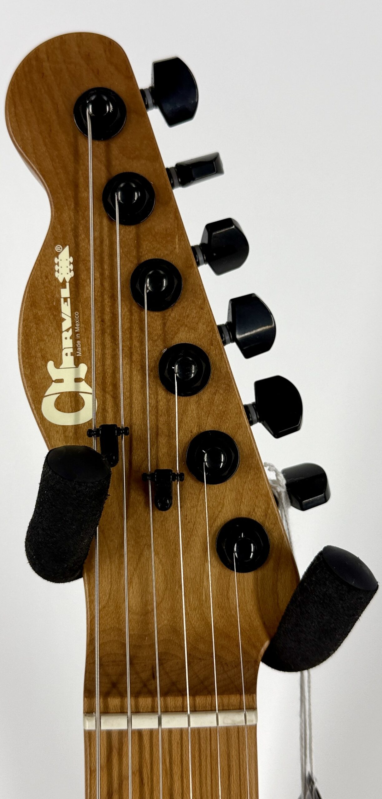 Pro-Mod So-Cal Style 2 24 HH, Caramelized Maple Fingerboard, Electric Guitar - Satin Black Ser#:MC26000927 - Image 6