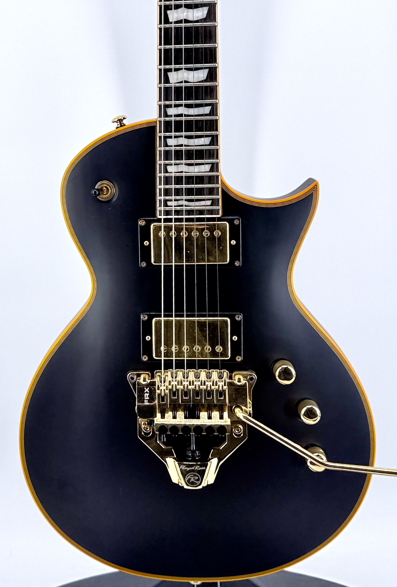 Used ESP LTD Series EC256 Electric Guitar with Floyd Rose FRX Tremolo - Black