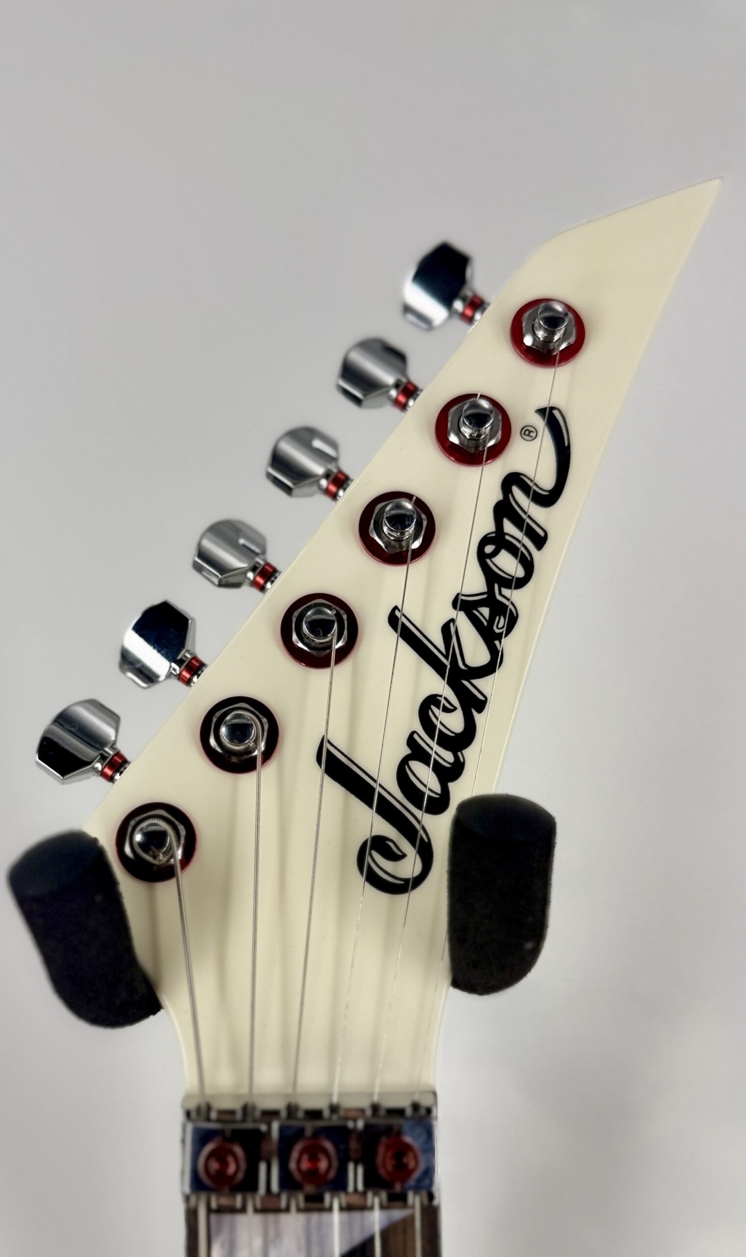 Used Jackson American Series Soloist SL2DX Snow White Hot Roded w/ All American Parts - Image 6
