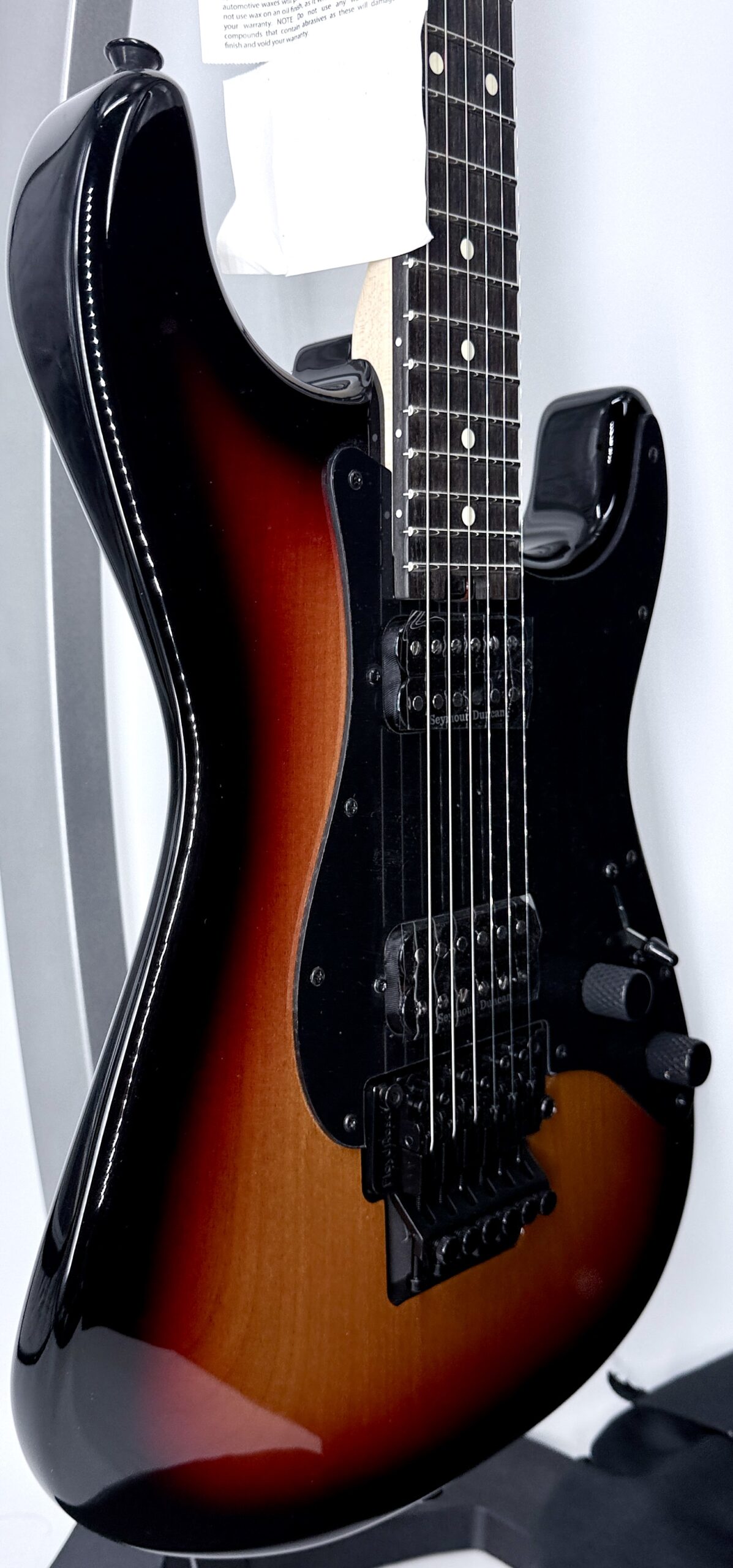 Charvel Pro Mod Sc1 Hh Fr Electric Guitar - 3 Tone Sunburst Ser#:MC254018 - Image 4