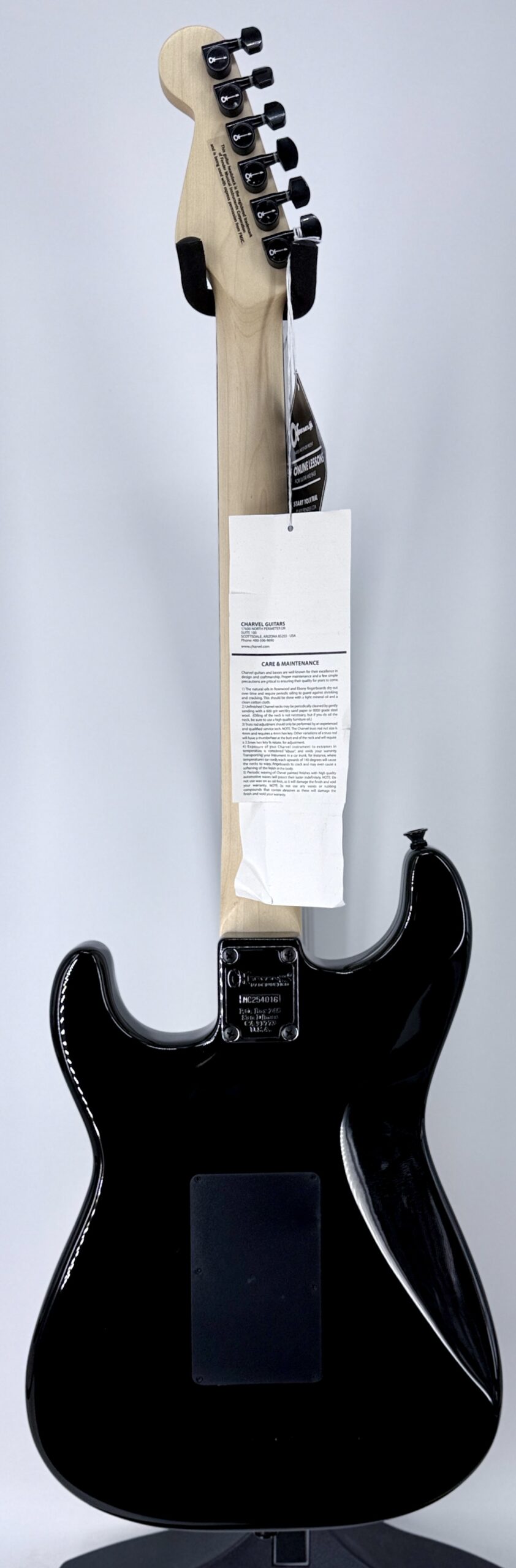 Charvel Pro Mod Sc1 Hh Fr Electric Guitar - 3 Tone Sunburst Ser#:MC254018 - Image 8