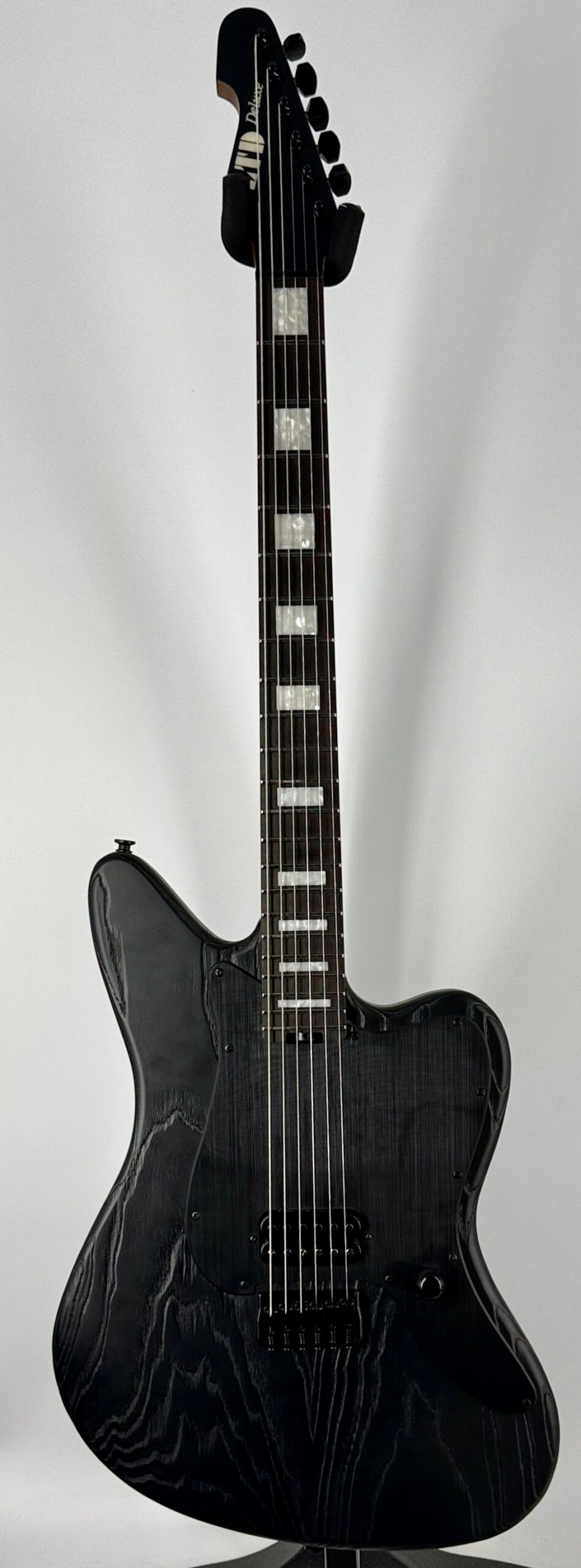 USED ESP LTD XJ-1 HT Black Blast Electric Guitar - Image 3