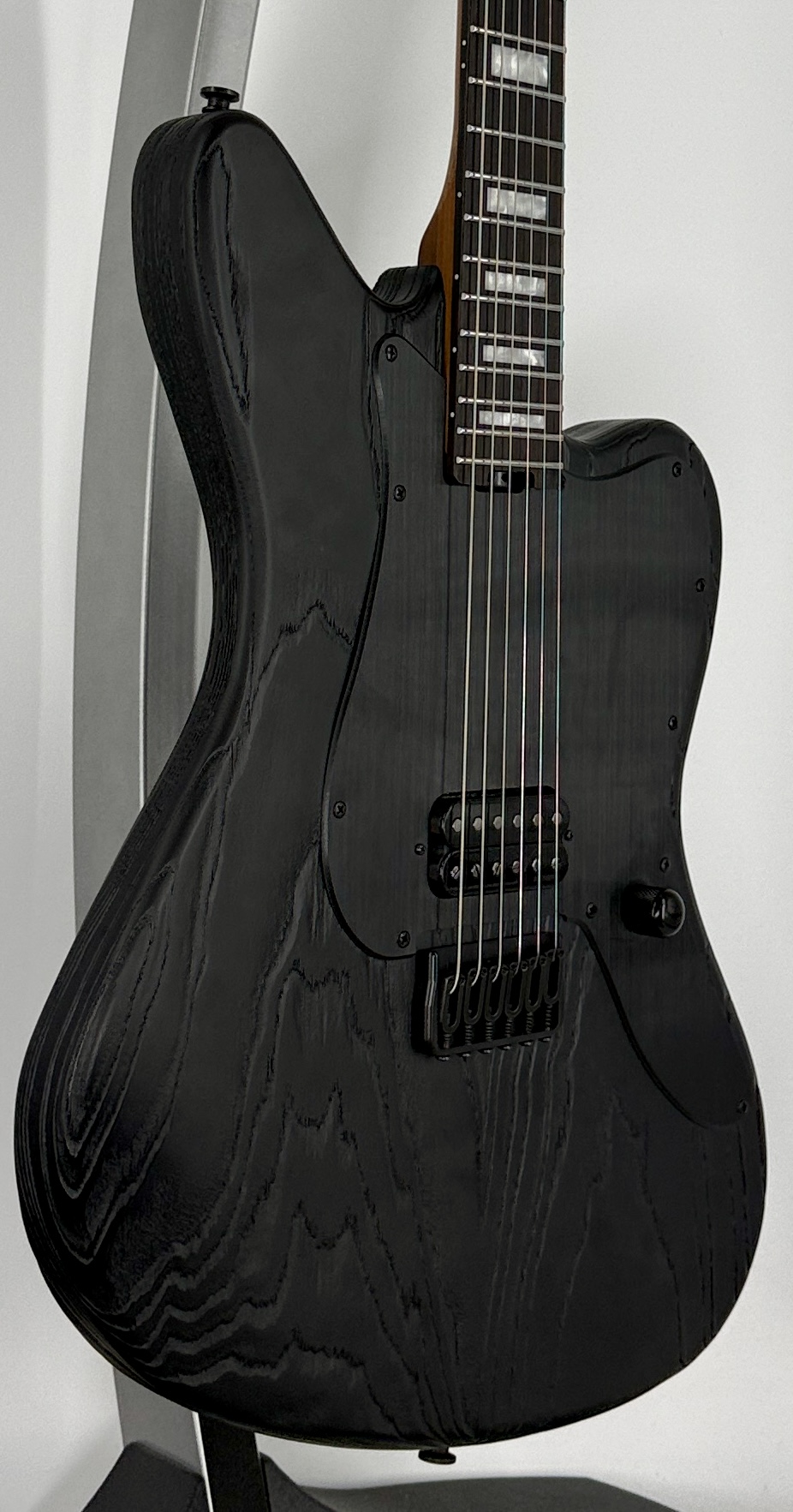 USED ESP LTD XJ-1 HT Black Blast Electric Guitar - Image 4
