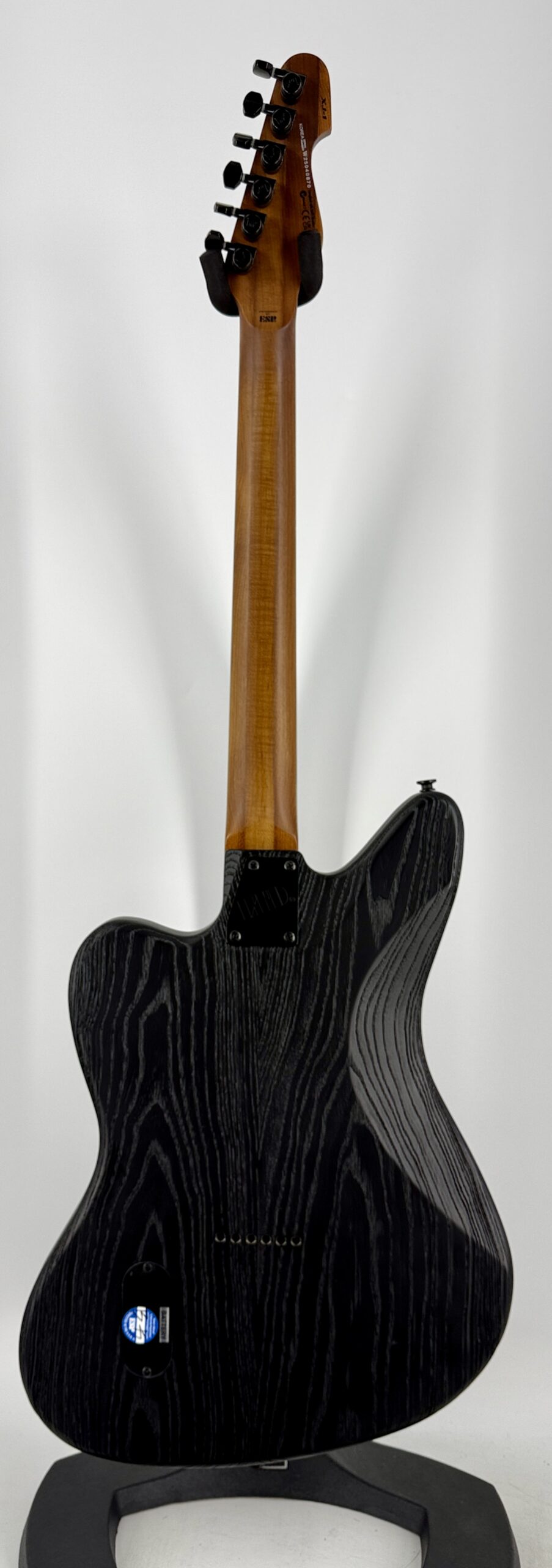 USED ESP LTD XJ-1 HT Black Blast Electric Guitar - Image 8