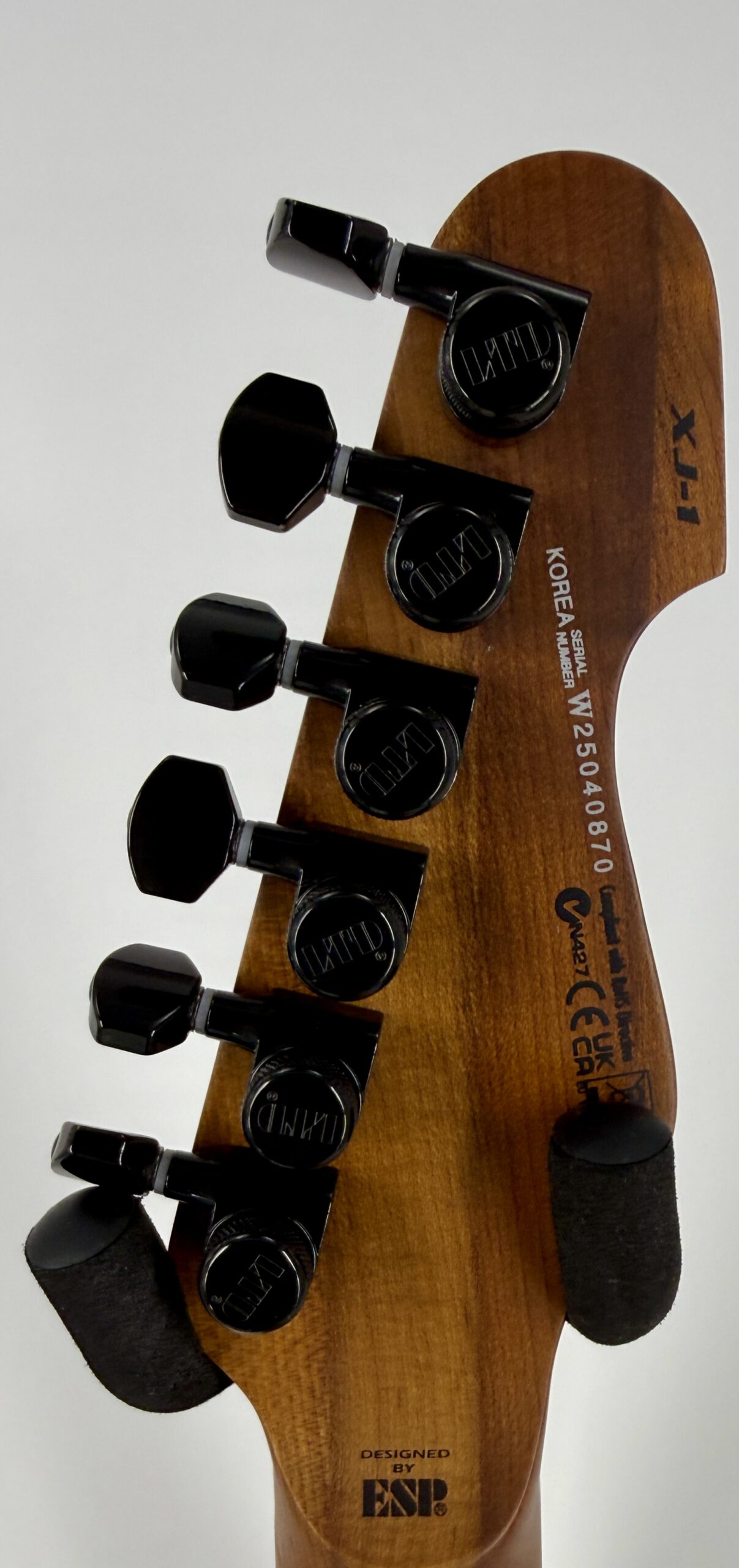USED ESP LTD XJ-1 HT Black Blast Electric Guitar - Image 9